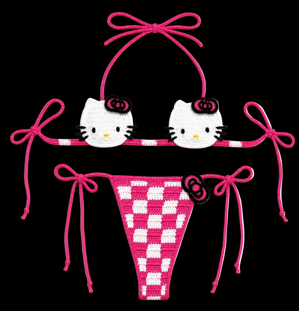 Kitty Crochet Bikini