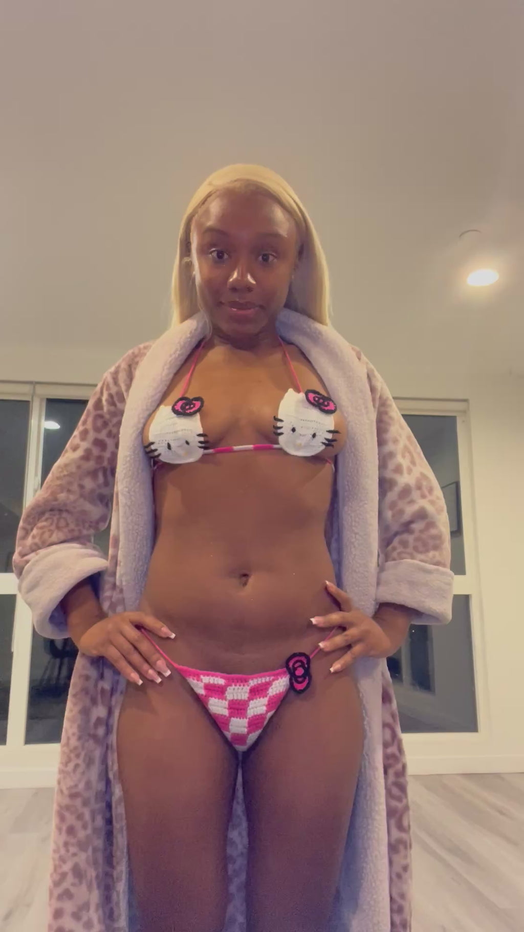 Kitty Crochet Bikini
